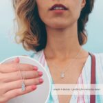 HOPE LOVE SHINE New Beginnings Rainbow Moonstone Sterling Silver Necklace for Women - Image 6