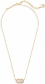 Kendra Scott Elisa Pendant Necklace for Women, Fashion Jewelry, 14k Gold-Plated - Image 3