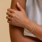 MBW Gold Bracelets for Women Trendy, Dainty 14K Gold Plated Bracelet Stack Beaded Chain Bracelet Set Thin Small Cute Paperclip Bracelets Fashion Waterproof Jewelry Gift Gold... - Image 3