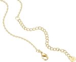 PAVOI 14K Gold Plated Station Necklace - Simulated Diamond BTY Layering Necklaces - Womens CZ Chain - Image 4