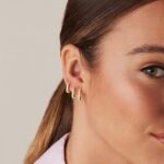 PAVOI 18K Gold Plated 925 Sterling Silver Posts 3 Pairs Hoop Earrings Set for Women | Huggie Earring Pack - Image 3