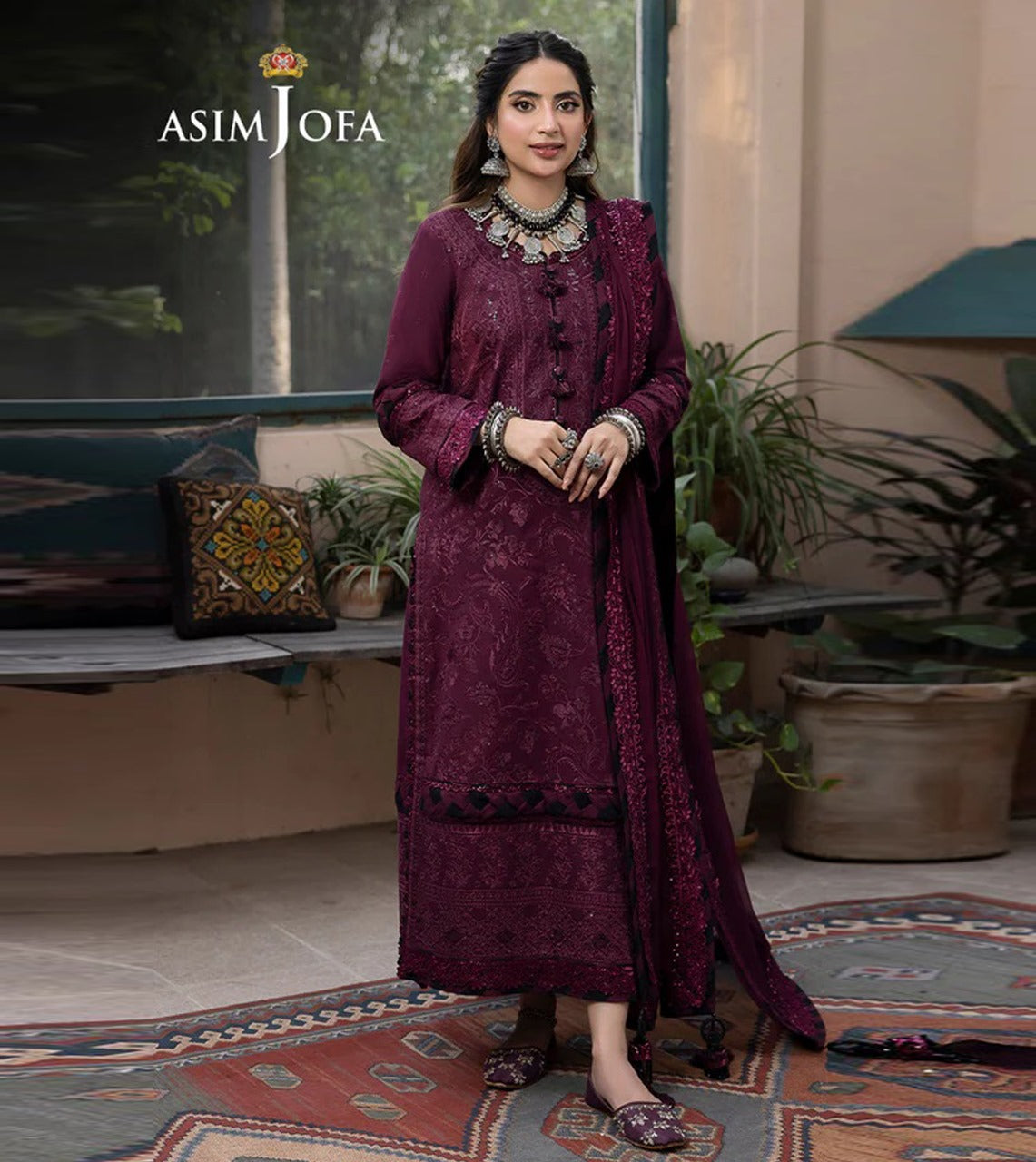 Asim_Jofa_Lawn_3pc.jpg Asim Jofa Lawn 3pc - Image 1