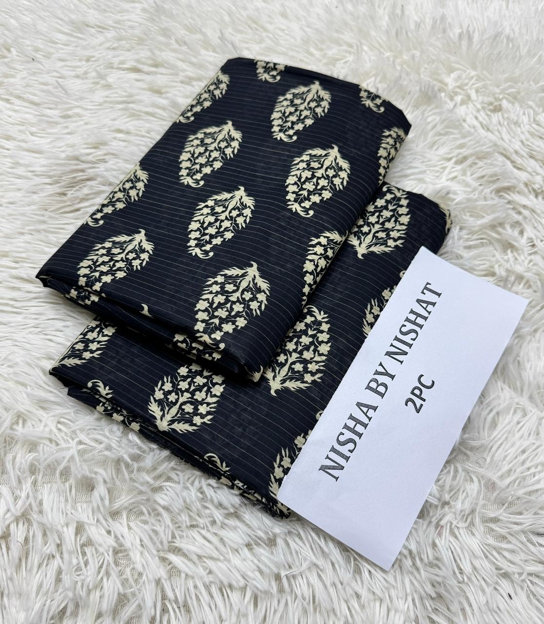 NishabyNishat860.jpg Nisha By Nishat Lawn 2pc - Image 1